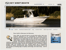 Tablet Screenshot of keywestboatsinc.com